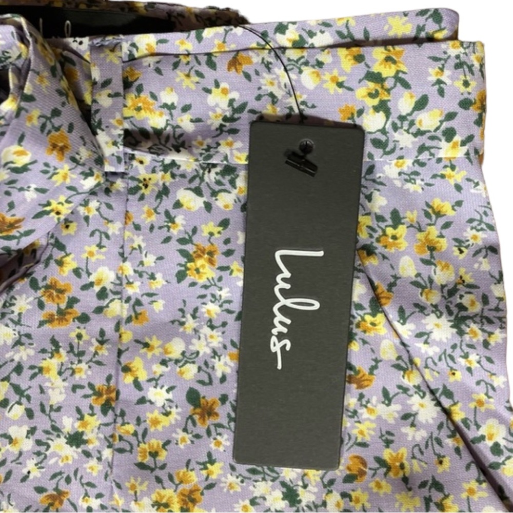 NWT Lulus “Sweetie Season” Floral Print Ruffled Shorts (K) - Picture 10 of 12
